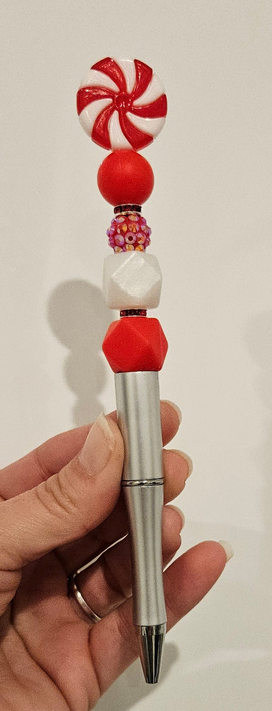 Christmas Beaded Pens