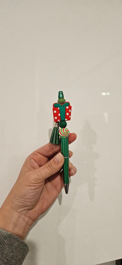 Christmas Beaded Pens