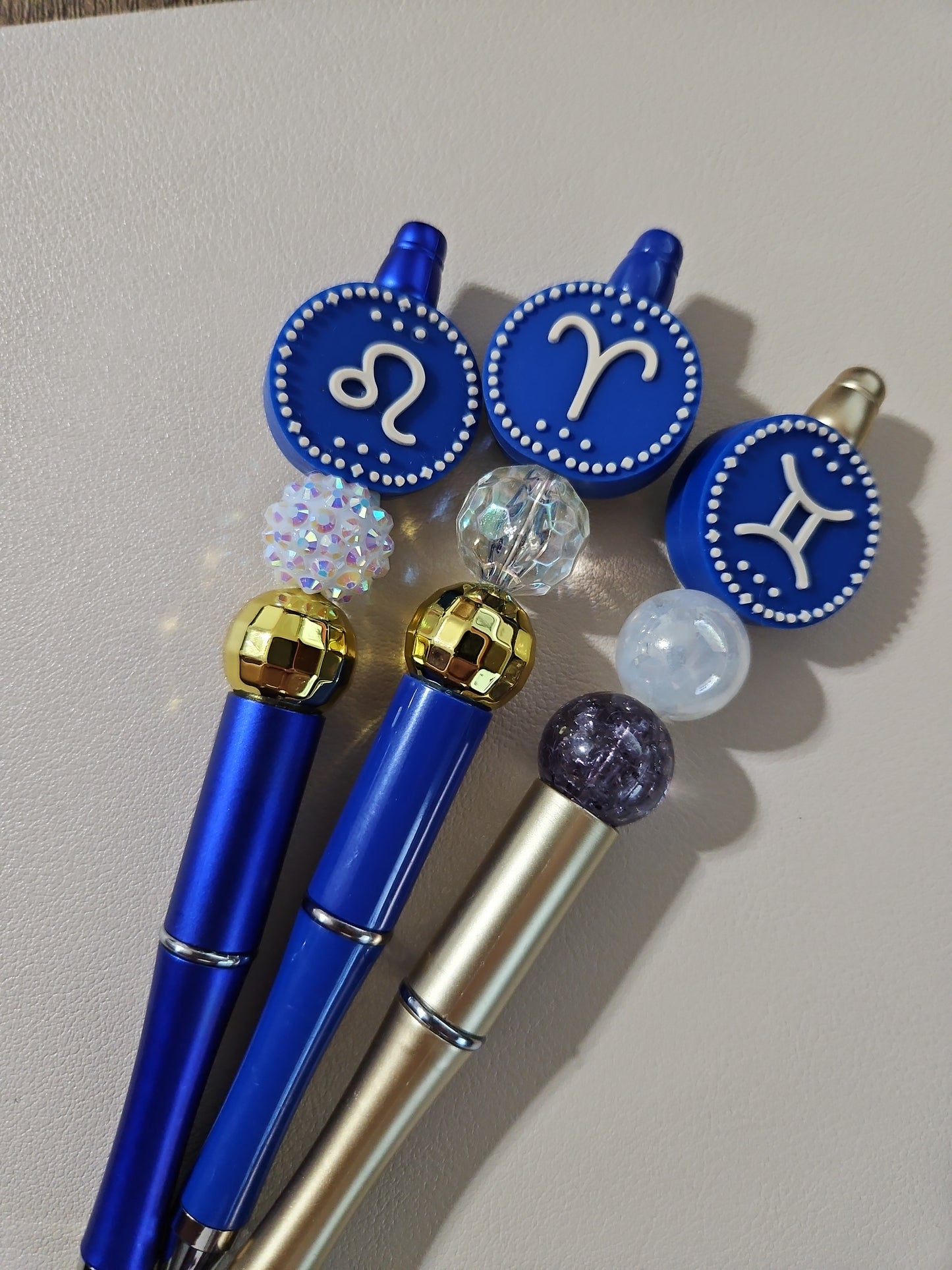 Zodiac Beaded Pens