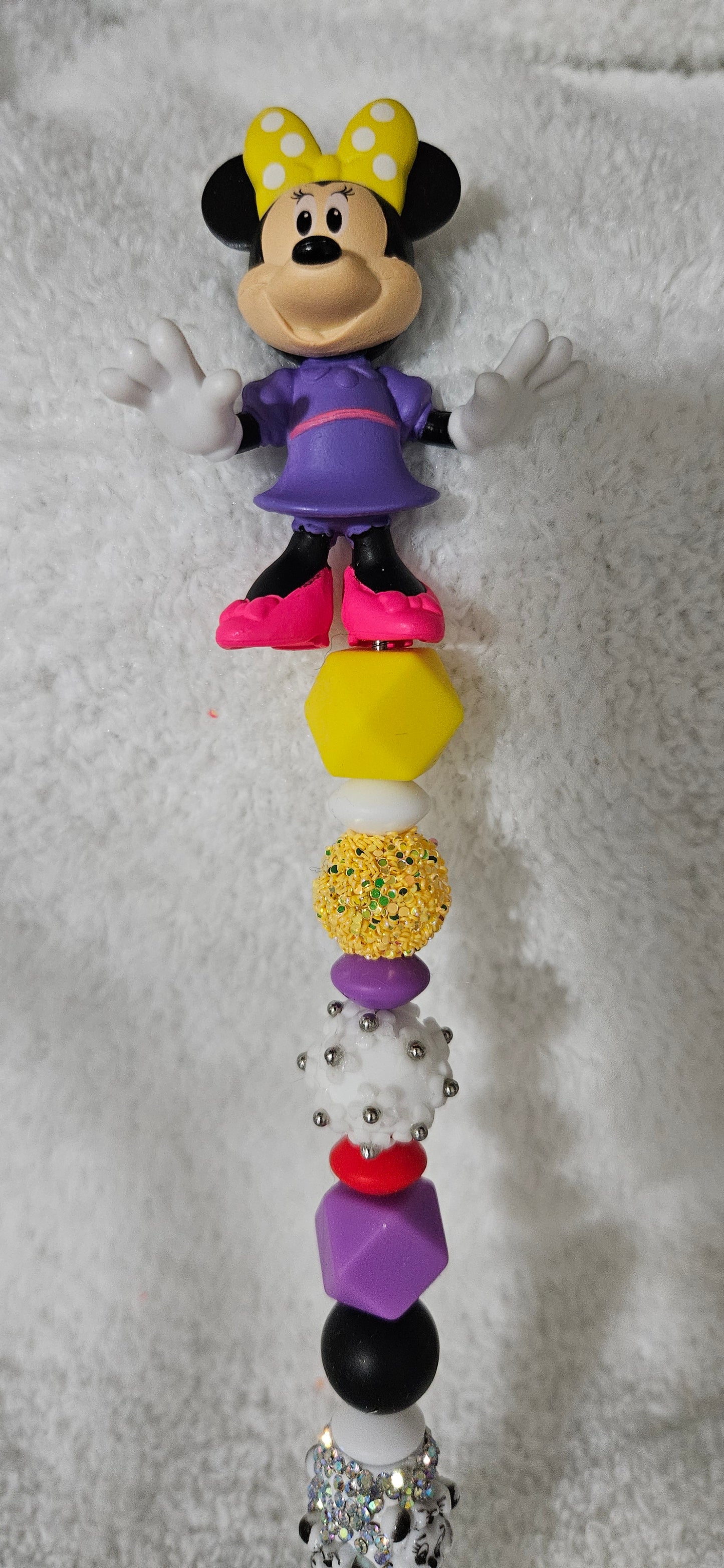 Minnie Mouse Beaded Pen