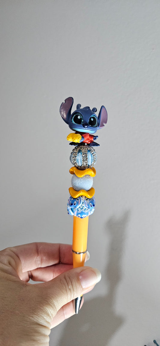 Stitch & Angel beaded Pen